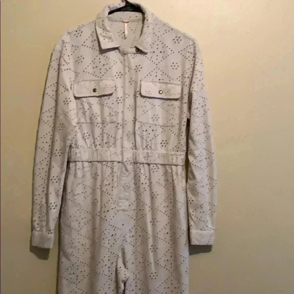 - Free People Set The Tone Jumpsuit - Picture 7 of 10